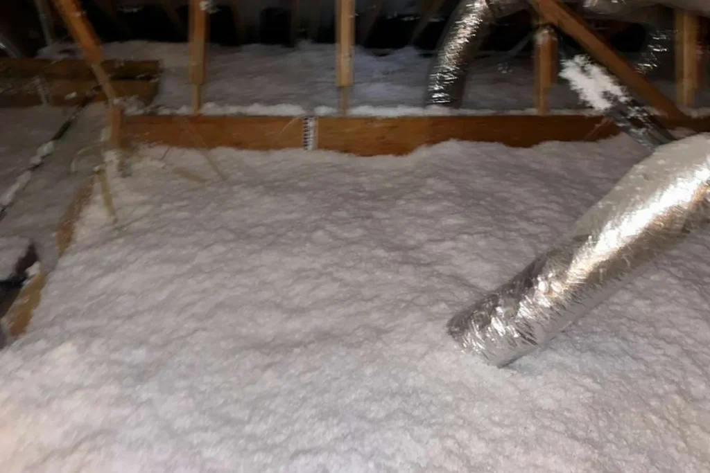 Blown-in insulation – Attic Insulation Installation