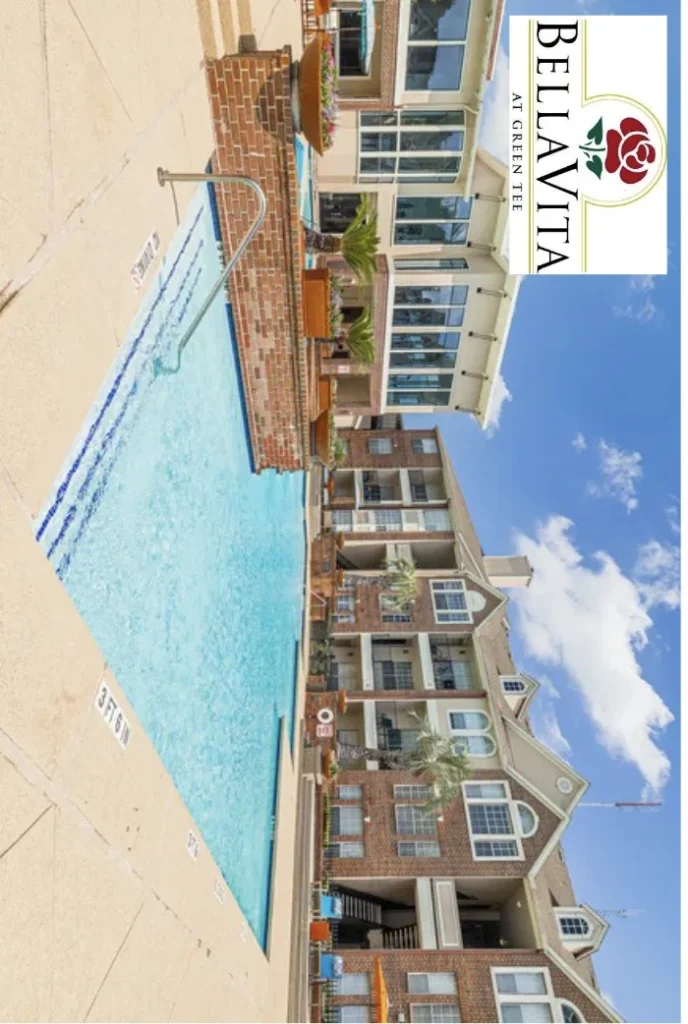 Club BellaVita apartment community with a pool