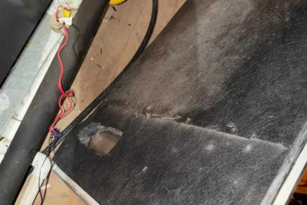 Inside the air handler – HVAC Tune-Up & Maintenance