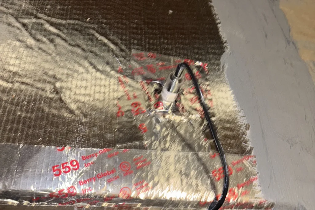 Insulated supply plenum – Duct Insulation