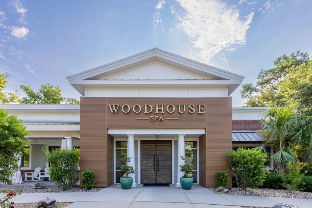 Woodhouse Spa building exterior